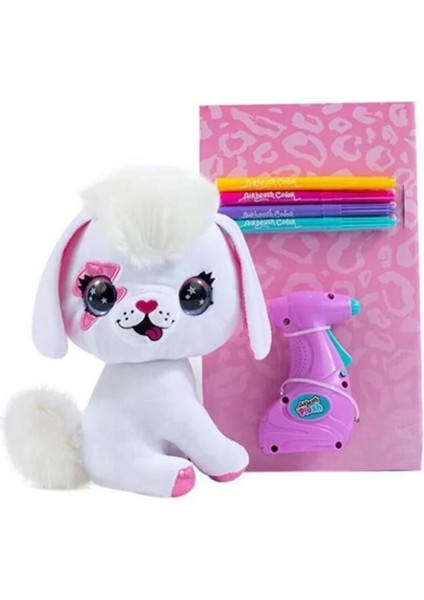 Luxury Airbrush Plush Peluş Puppy 1 Adet