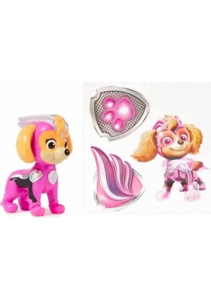 Luxury Oyuncak Paw Patrol Film Figürü 6067087 (Karışık Model 1 Adet) 1 Adet