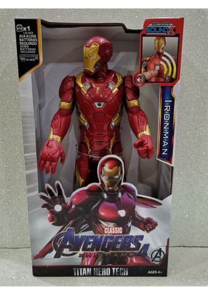 Luxury Fx Action Figür Kahraman Oyuncak Işıklı Konuşan 28.5 cm Ir Star Collection 210035 1 Adet