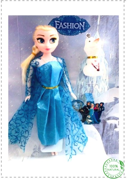 Luxury Frozen Karlar Ülkesi Müzikli Et Bebek Olaf Lı Oyuncak 27.5 cm Egitici Oyuncak Kız Erkek 1 Adet fiyatları