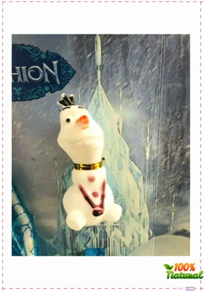 Luxury Frozen Karlar Ülkesi Müzikli Et Bebek Olaf Lı Oyuncak 27.5 cm Egitici Oyuncak Kız Erkek 1 Adet fırsatları