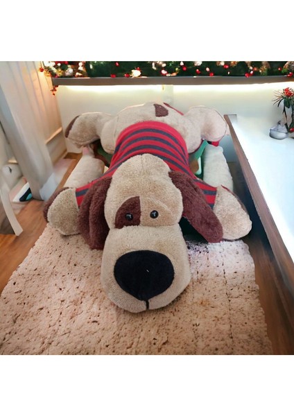Luxury Toyzz 75 cm Uykucu Köpek Peluş Oyuncak Uyku Arkadasi Tshortlü Kopek Yastik 1 Adet modelleri