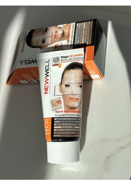 Luxury New Well Bb 7 In 1 Cream 50ML Light Açık Ton 8680097214812 1 Adet