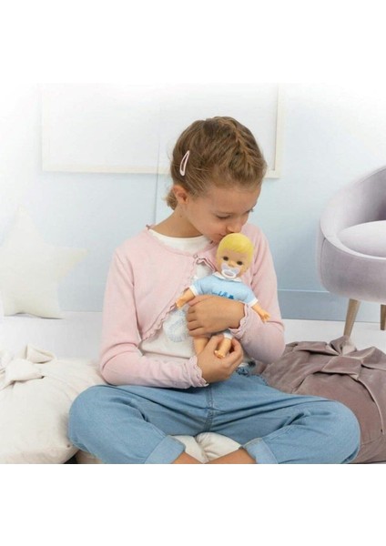 Luxury Yumuş Bebek 24 cm Beyaz Tulum 1 Adet