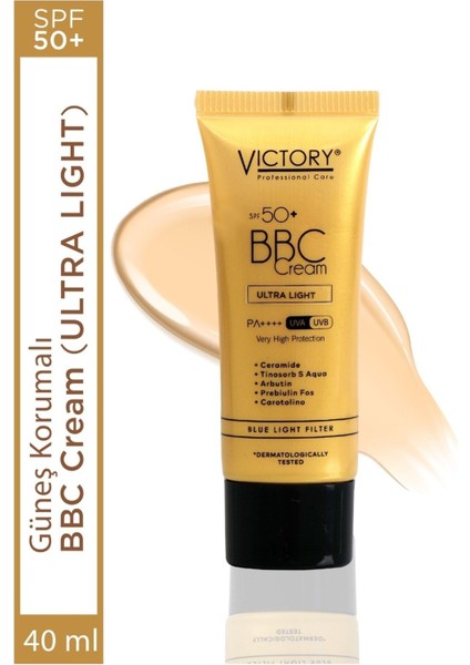 Luxury Bbc Krem Nemlendiricili Doğal Kapatıcı SPF50 01-Ultra Light 40 ml 1 Adet
