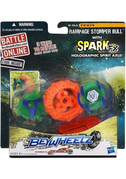 Luxury Beywheelz W-06 A Rampage Stomper Bull Battler 1 Adet