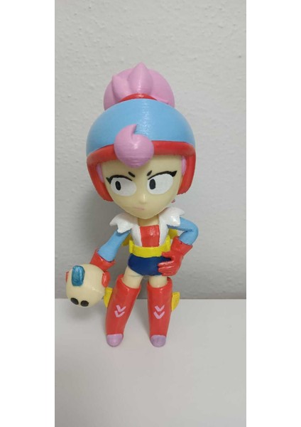 Luxury Brawl Stars Janet Karakter Figürü 20 cm 1 Adet