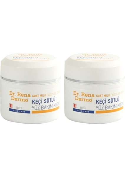 Luxury Dermo Keçi Sütlü Yüz Bakım Kremi 50 ml x 2 1 Adet