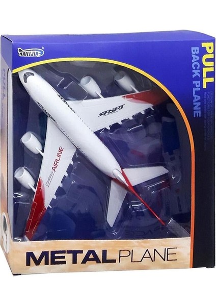 Luxury Canem A380-1A Kut.metal Çekbırak Yolcu Uçağı 1 Adet