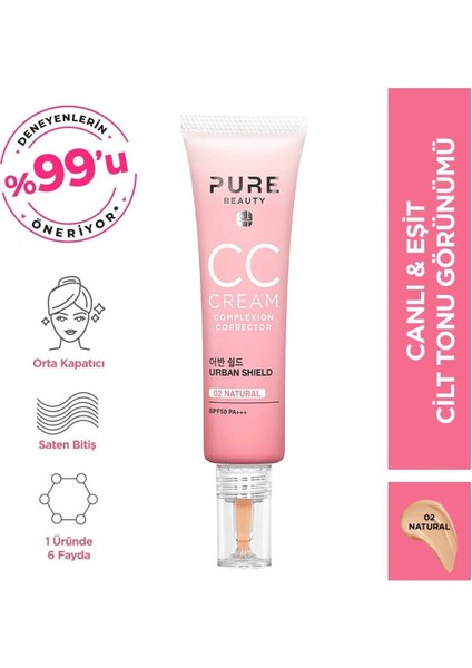 Luxury If You Want To Get A Makeup-Free Makeup Look,bb Cream SPF50 Pa Ivory 30 ml MMCZ349 1 Adet