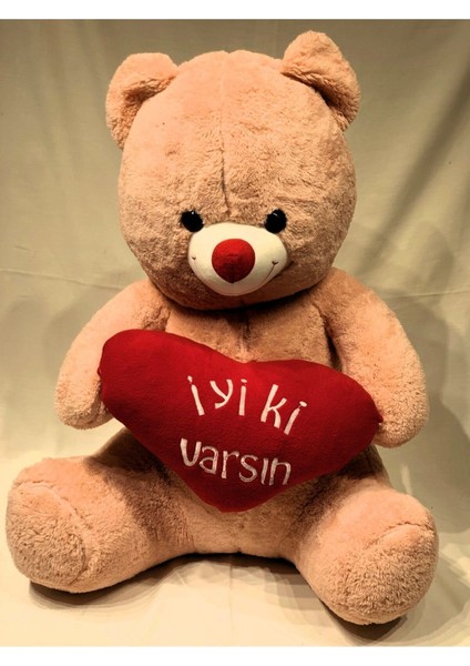Luxury Sevimli Dostum Iyiki Varsın 90 cm Peluş Ayıcık 1 Adet