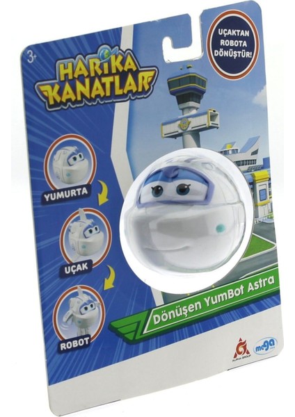 Luxury Dönüşen Tekli Figür Yumbot Astra 1 Adet modelleri