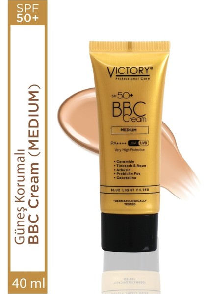 Luxury Bbc Krem Nemlendiricili Doğal Kapatıcı SPF50 03-Medium 40 ml 1 Adet