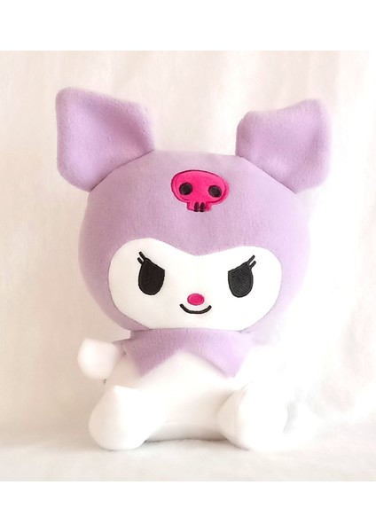 Luxury Kuromi Karikatür Peluş Oyuncak (Lila) 1 Adet