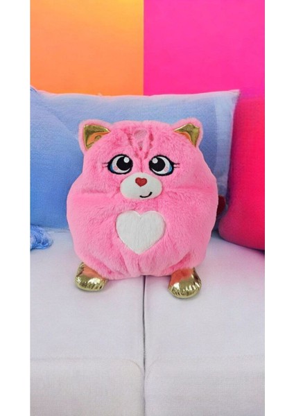 Luxury Sürpriz Pembe Peluş Hediyelik Peluş Misfitens Oyuncak 1 Adet Misfits 1 Adet