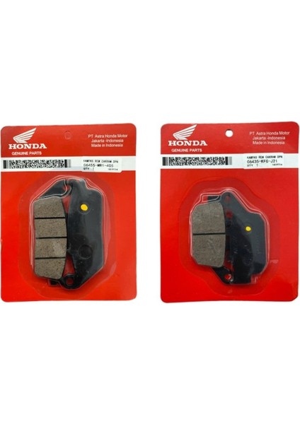 Honda Cbr 250 Ön ve Arka Fren Balata Takım ORJ25