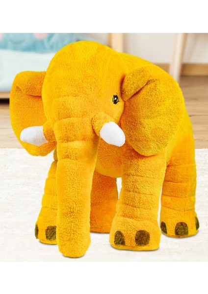 Luxury Uyku Arkadaşım Fil Peluş Fil 80CM (%100 Yerli) 1 Adet