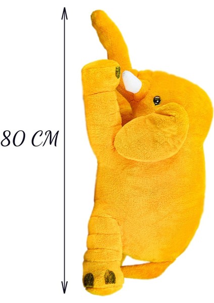 Luxury Uyku Arkadaşım Fil Peluş Fil 80CM (%100 Yerli) 1 Adet