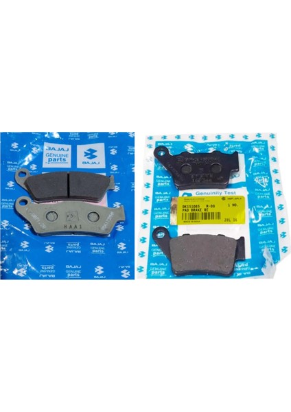 Bajaj Pulsar 150 Ns Ön ve Arka Fren Balata Takım ORJ50