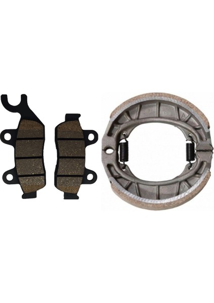 Honda Cbf 150 Ön ve Arka Fren Balata Takım YS19