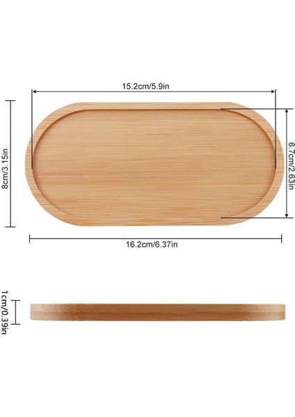 Luxury Bambu Baharatlık Altlığı Doğal Ahşap Baharatlık Standı 1 Adet modelleri