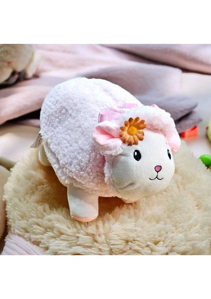 Luxury Toyzz 30 cm Sevimli Kuzu Kuzucuk Pelus Oyuncak ve Uyku Arkadasi 1 Adet modelleri