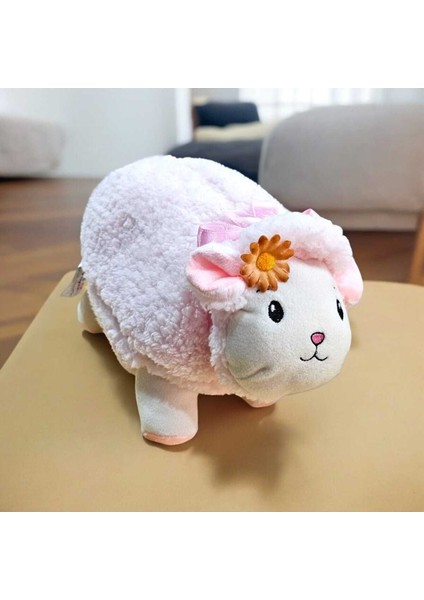 Luxury Toyzz 30 cm Sevimli Kuzu Kuzucuk Pelus Oyuncak ve Uyku Arkadasi 1 Adet indirimleri