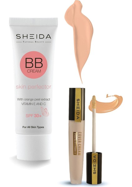 Luxury Bb Krem Extra Light ve Cover Cream Kapatıcı 51 Ikili Set (Çok Açık Renk) 1 Adet
