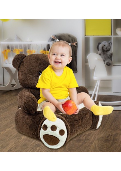 Luxury Ayıcık Peluş Bebek Çocuk Koltuğu 1 Adet