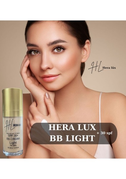 Luxury Hera Lux Bb Light Krem Giysilere Bulaşmayan Terden Etkilenmeyen Akmayan ,toplaklanmayan Saten Bitiş 1 Adet