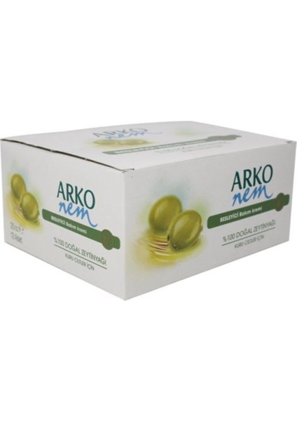 Luxury Arko Yagli Krem Tup 20CC 12LI Paket Zeytinyagli 1 Adet