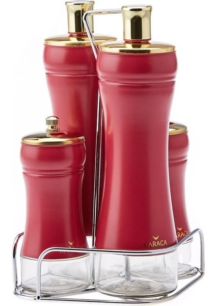 Luxury Gold Berry Salata Seti 1 Adet