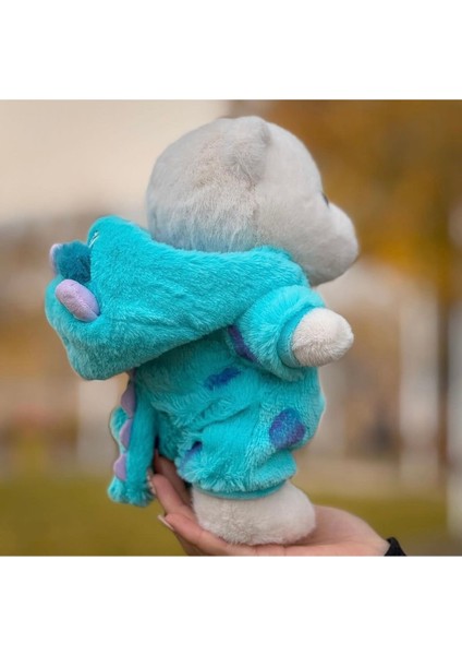 Luxury Hug Me Bear, Sevimli Canavar Kostümlü Peluş Oyuncak, Yumuşak Peluş Ayıcık 1 Adet modelleri