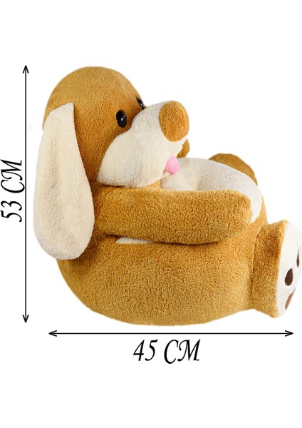 Luxury Peluş Köpek Bebek Çocuk Koltuğu 1 Adet