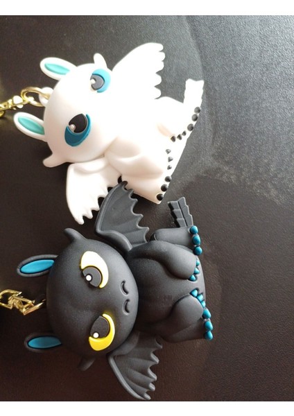 Luxury Dragon Fury ve Dişsiz Figür 2 Adet Birden Hıçkıdık Gecenin Öfkesi Ejderhanı Nasıl Eğitirsin 1 Adet