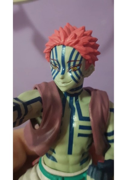 Luxury Akaza Figür Demon Slayer Kimetsu No Yaiba Iblis Avcısı 1 Adet indirimleri