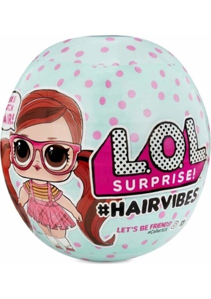 Luxury L.o.l Orjinal Hairvibes Sürpriz Bebekler 15 Sürpriz Bebek 1 Adet