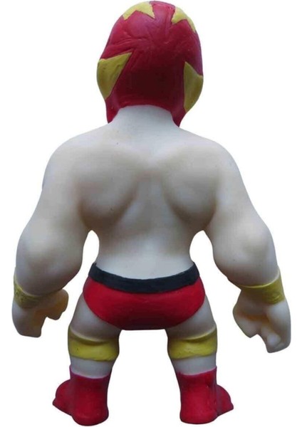 Luxury Monster Flex Süper Esnek Figür Wrestler Güreşçi Halloween Oyuncakları Halovin Figür 15CM 1 Adet fiyatları