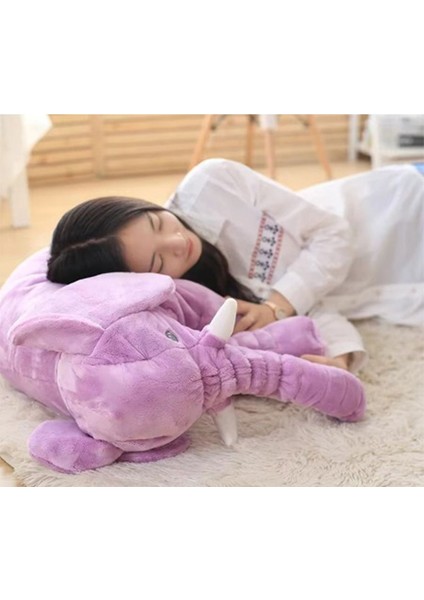 Luxury Uyku Arkadaşım Fil - Büyük Yumuşak Peluş Fil 65 cm 1 Adet modelleri