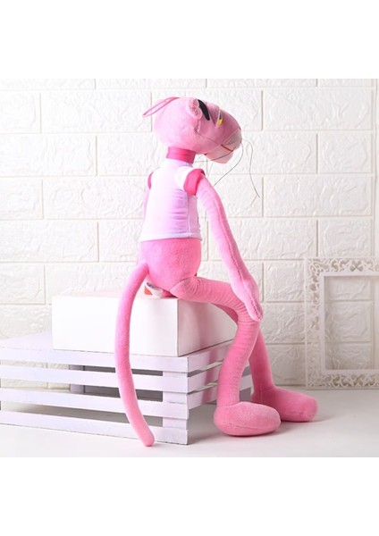 Luxury Büyük Boy Pembe Panter Peluş Oyuncak Kaliteli Ithal 55 Cm. 1 Adet modelleri