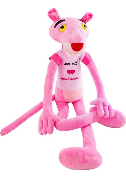 Luxury Büyük Boy Pembe Panter Peluş Oyuncak Kaliteli Ithal 55 Cm. 1 Adet indirimleri