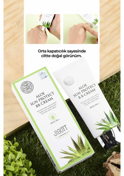 Luxury Güneş Koruyucu ve Nemlendirici Bb Krem Aloe Sun Protect Bb Cream Spf 41 Pa ++ 1 Adet fırsatları