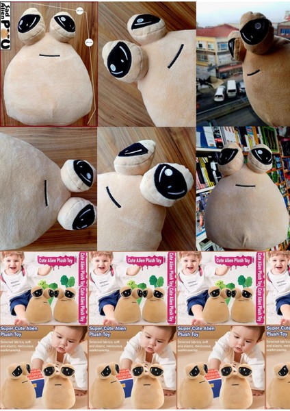Luxury Peluş Pou Sevimli Oyuncak 24CM Sad Po Uyku Arkadaşı Yumuşacık Oyuncağım 1 Adet