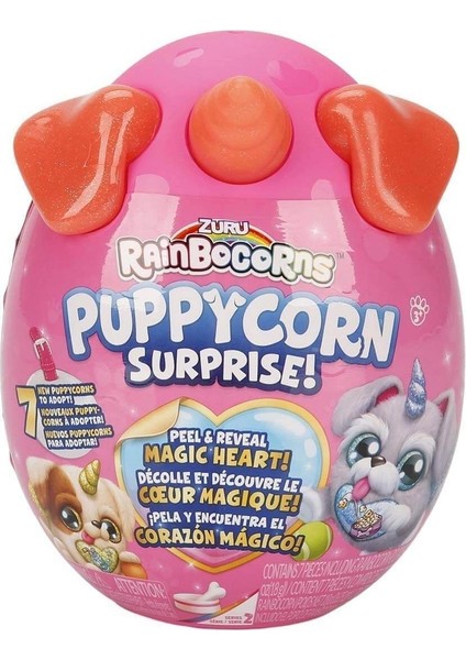Luxury Rainbocorns Puppycorn Sürpriz S2 RAR13000 - Beyaz Boynuz 1 Adet modelleri