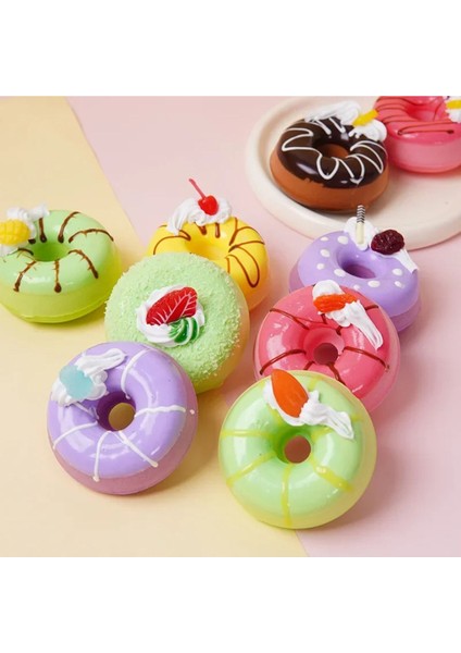 Luxury Squishy-Yumuşak Donut Oyuncak 3 Adet 1 Adet indirimleri