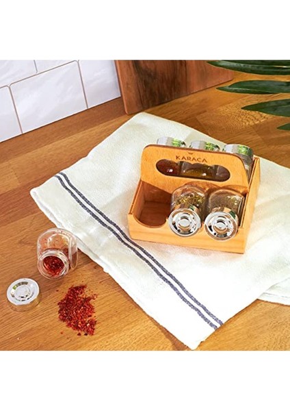 Luxury Casa 7 Parça Mini Baharat Takımı 1 Adet