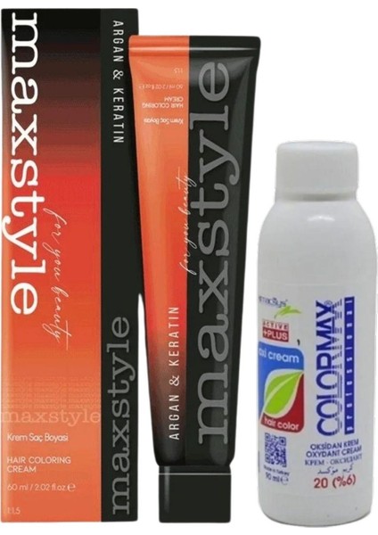 SPS911 Argan ve Keratin 2025/12.22 Açıcı Lila Iriza 60 ml 1 Ad Saç Boyası + 1 Ad 90 ml Oksidan