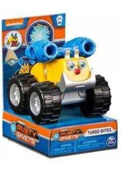 Luxury Spin Master Rusty Rivets Mini Figürler Turbo-Bytes 1 Adet