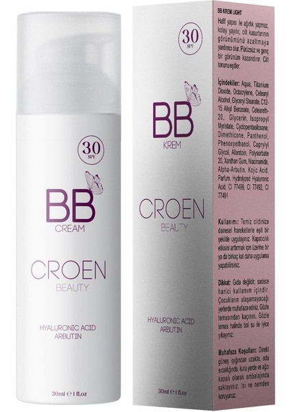 Luxury Bb Cream Light Spf +30 30 ml 1 Adet