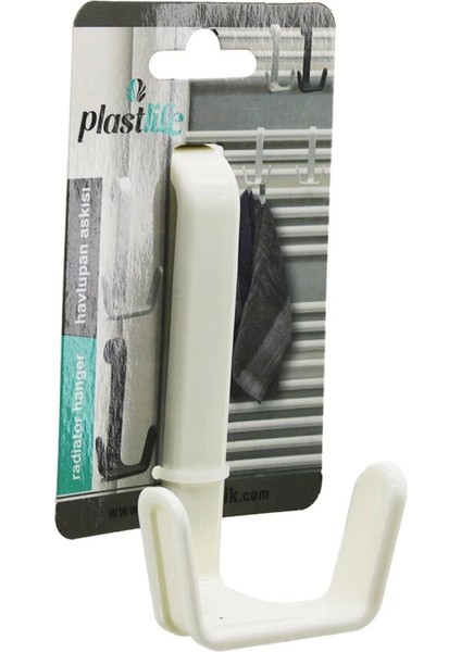 2 Kollu Havlupan - Çok Amaçlı Tak Çıkar Pratik Plastik Askı (4887)